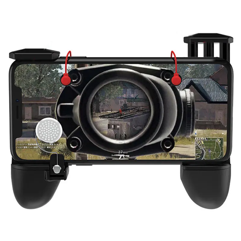 

PUBG Mobile Game Fire Button Aim Key Mobile Gaming Blacking Trigger Knives out Rules of Survival Extendable Gamepads Controller