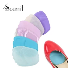 Soumit, высокий каблук, передняя носочная часть стопы, 3D силикагель, буферные стельки, половинный код, массажные амортизирующие вставки, амортизирующая пятка