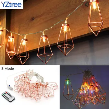

String Light 8 Mode Remote Control Twinkle Fairy Lamp 2M 20LEDs Lantern Frame USB Led Christmas Wedding Holiday Decor Lighting