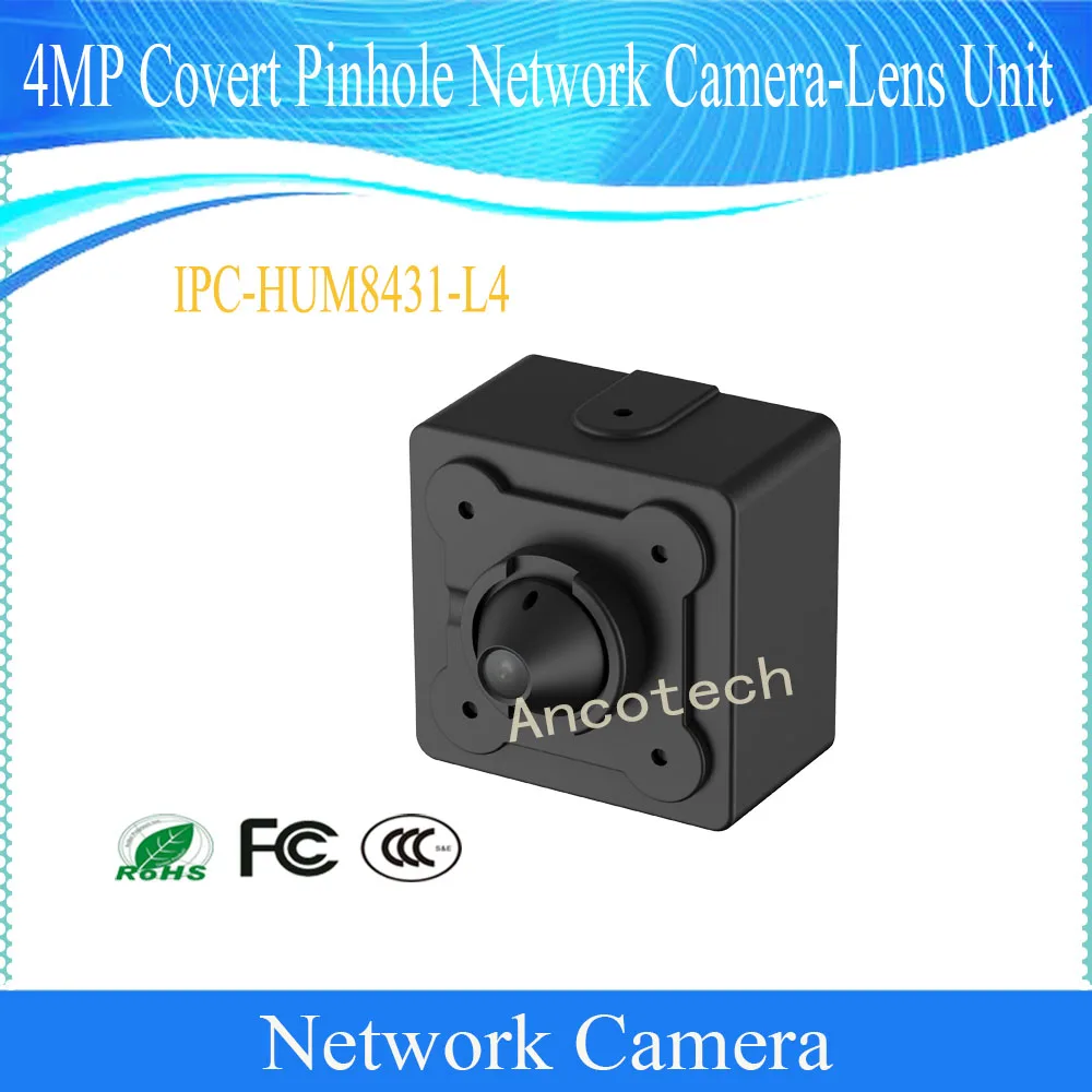 

Dahua Free Shipping Security CCTV 4MP Covert Network Camera-Lens Unit IPC-HUM8431-L4