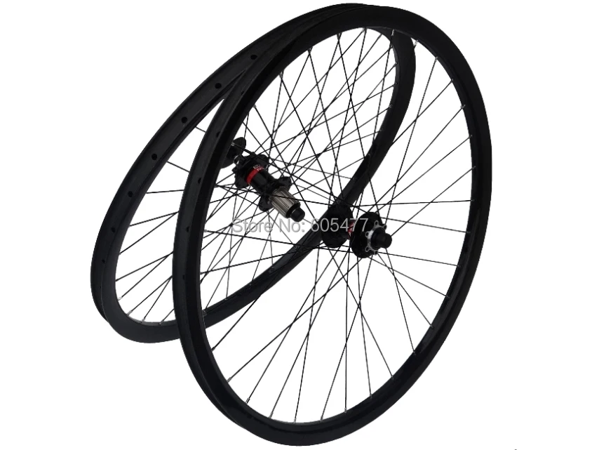 Абсолютно-полный карбоновый глянцевый горный велосипед Clincher Rim MTB 29ER Wheelset Велосипедное колесо