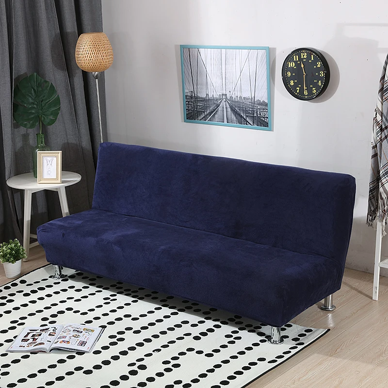 Красивый темно синий 5 шт плюшевая скидка Settee чехлы для сидений гостиной