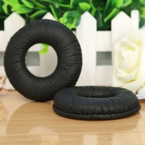 

1 пара черных амбушюры Замена амбушюры для MDR-V150 V250 V300 V100 V200 V400 ZX100 ZX300 наушники