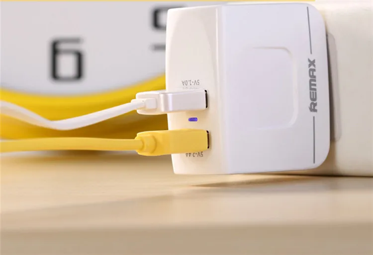 Remax 3.4A двойное универсальное usb-зарядное устройство 2 порта USB зарядное устройство для iPhone samsung сотовый телефон с розничной коробкой