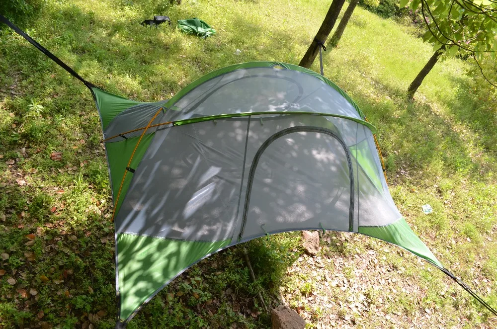 3 Person Ultralight backpacking hiking hanging Tree House Hammcock Waterproof Four Season Camping Suspended Tree Tent 3 Person Ultralight backpacking hiking hanging Tree House Hammcock Waterproof Four Season Camping Suspended Tree Tent