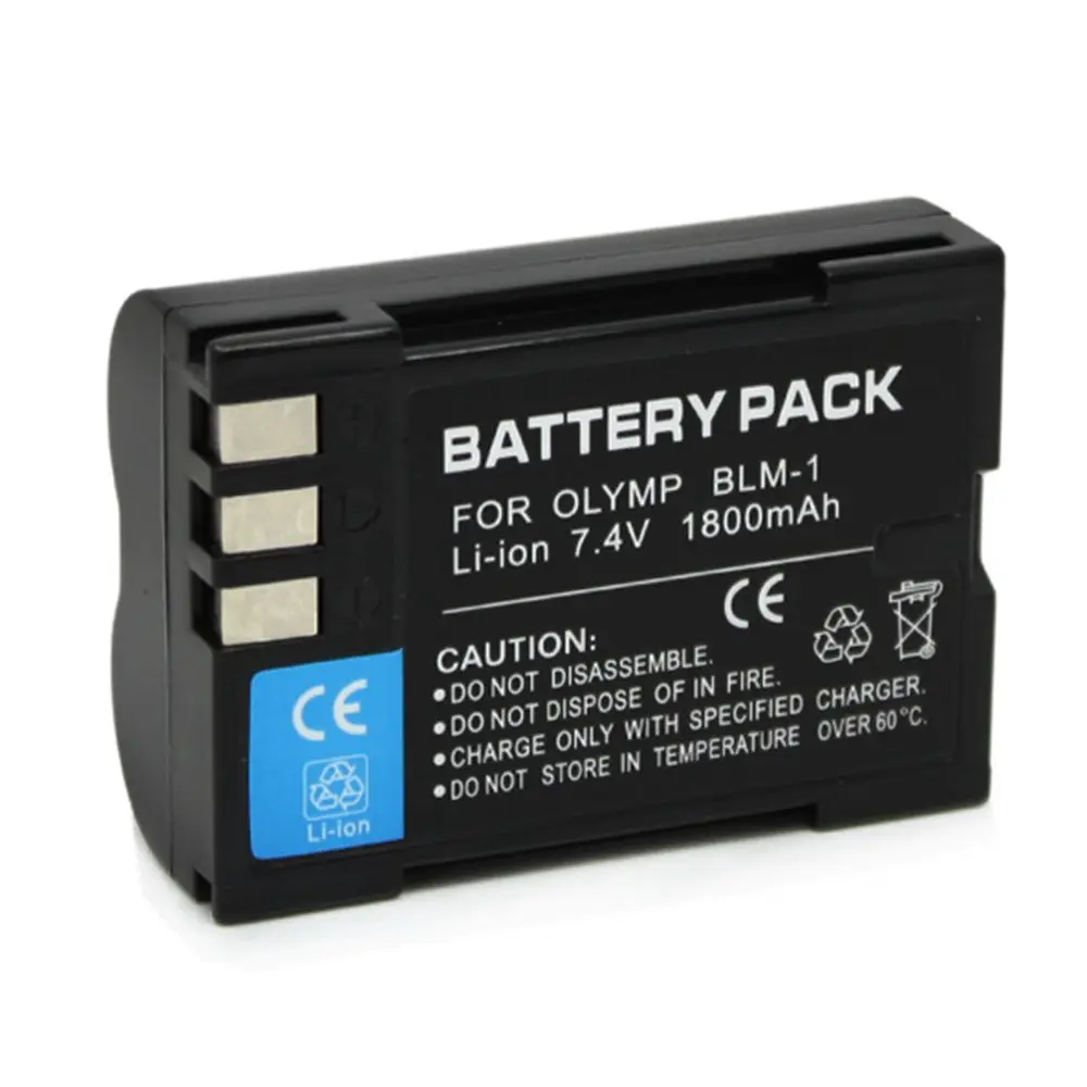 

1800mAh PS-BLM1 BLM-1 BLM1 Camera Battery For Olympus C-5060 C-7070 C-8080 E-30 E-300 E-330 E-500 E-510 E-520 E3 E30 E300 E330