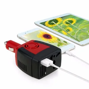Новый стиль 150 Вт 2100ma автомобильный инвертор USB Питание ноутбук мобильный телефон Зарядное устройство гнездо DC 12 В-AC 220 В конвертер трансформатор - изображение