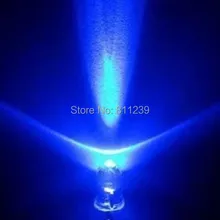 1000 шт 5 мм прозрачный круглый светодиодный синий свет Цвет светодиодный светоизлучающий диод/F5mm синий светодиодный Цвет