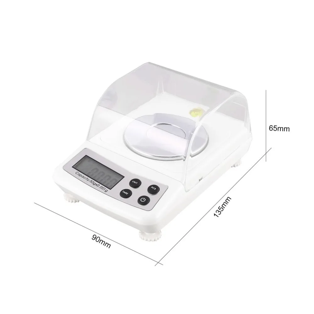 Мини цифровые карманные весы 50 кг 0 001 г точность g/ozt/dwt/ct/oz/gn для кухонных ювелирных