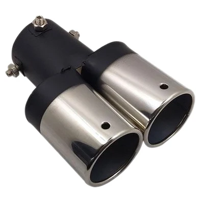 Universal font b Car b font Vehicle font b Exhaust b font Muffler Steel Tail Pipe