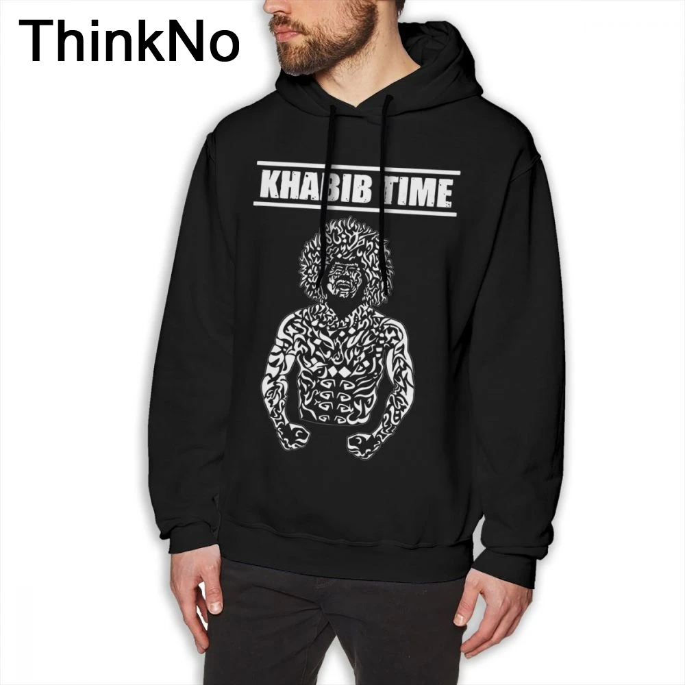 

Khabib Time Nurmagomedov Hoodies For Male Retro Style UFC Fighter Long Sleeve Sweatshirt