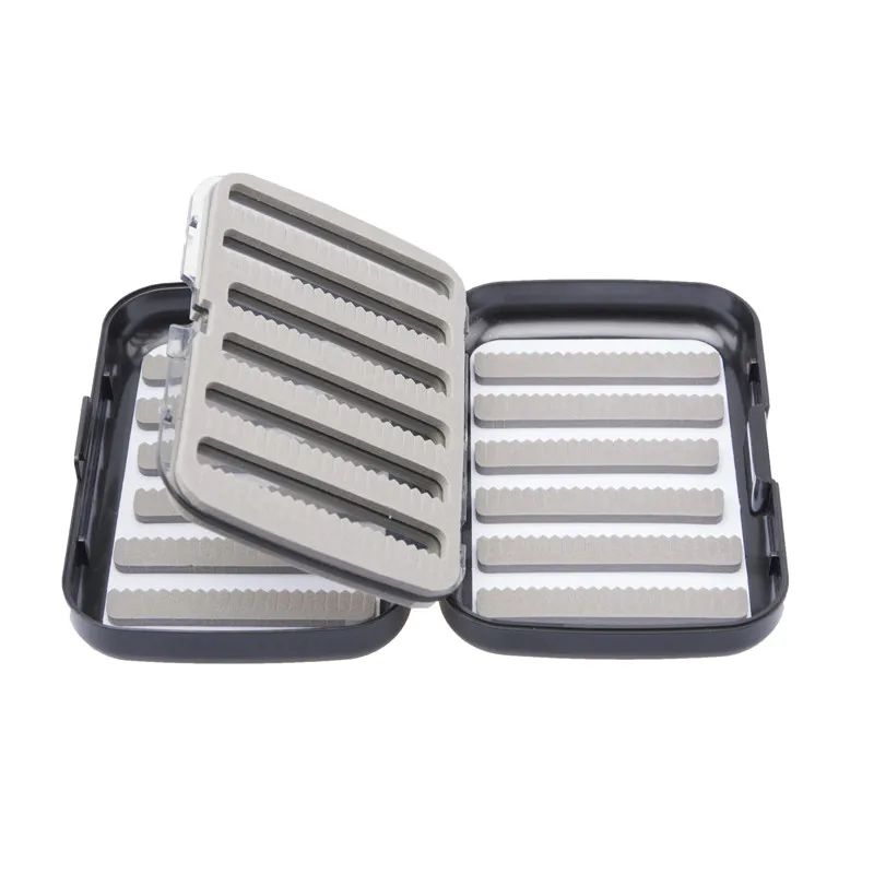 Waterproof Thicken Outdoor Fly Fishing Case With Strong Fly Hook And Slit Foam Fishing Lure Hook Bait Fishing Tackle Boxes
Waterproof Thicken Outdoor Fly Fishing Case With Strong Fly Hook And Slit Foam Fishing Lure Hook Bait Fishing Tackle Boxes