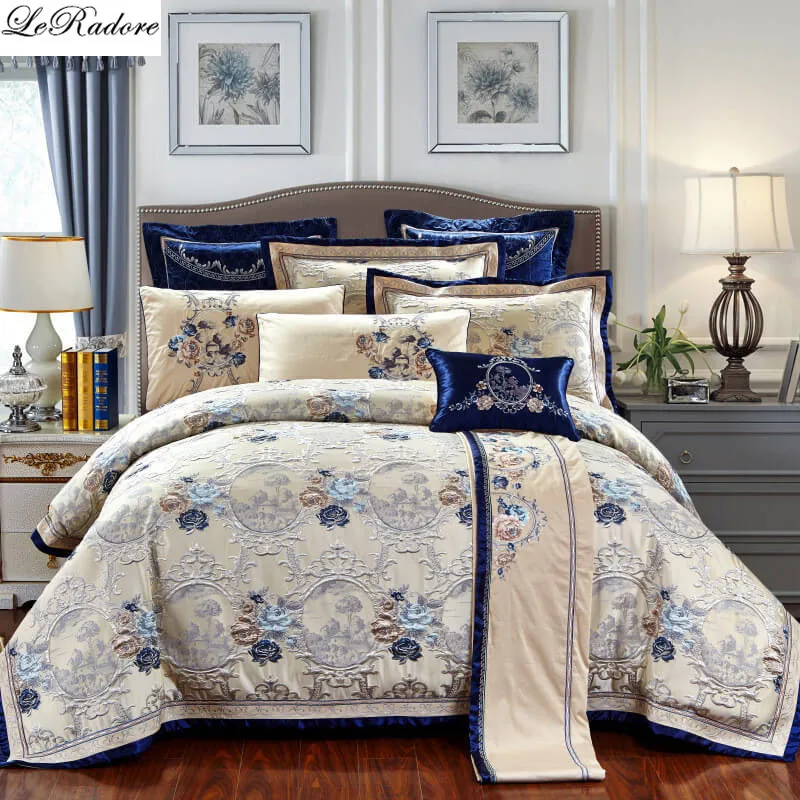 Aliexpress.com : Buy LeRadore Luxury Embroidery Bed Linen ...