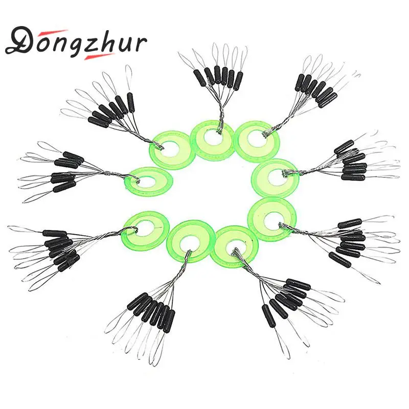 

Dongzhur 100pcs/set Space Bean Fishing Accessories Pesca Tackle S/M/L Carp Fishing Box Tools DY0097