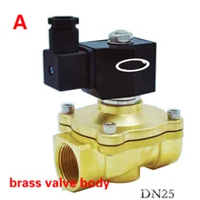 DN10-50 латунный электромагнитный клапан прямого действия односторонний мембранный электромагнитный клапан газовый электромагнитный клапан жидкий Электрический магнитный клапан