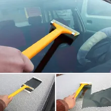 Лопата для уборки снега с скребком для автомобиля резьба по фольге ложки с длинной ручкой, противоскользящая Лопата автомобиля инструменты для очистки стекол