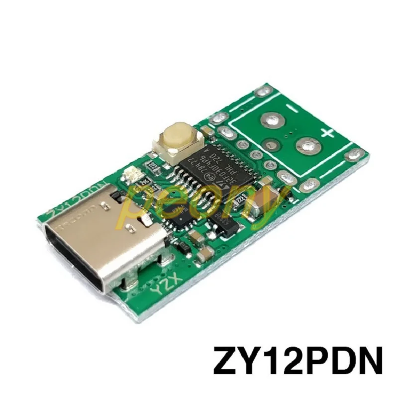 ZY12PDS Type C USB PD2.0 3 DC decoy Быстрая зарядка триггерный детектор опроса|Крышки