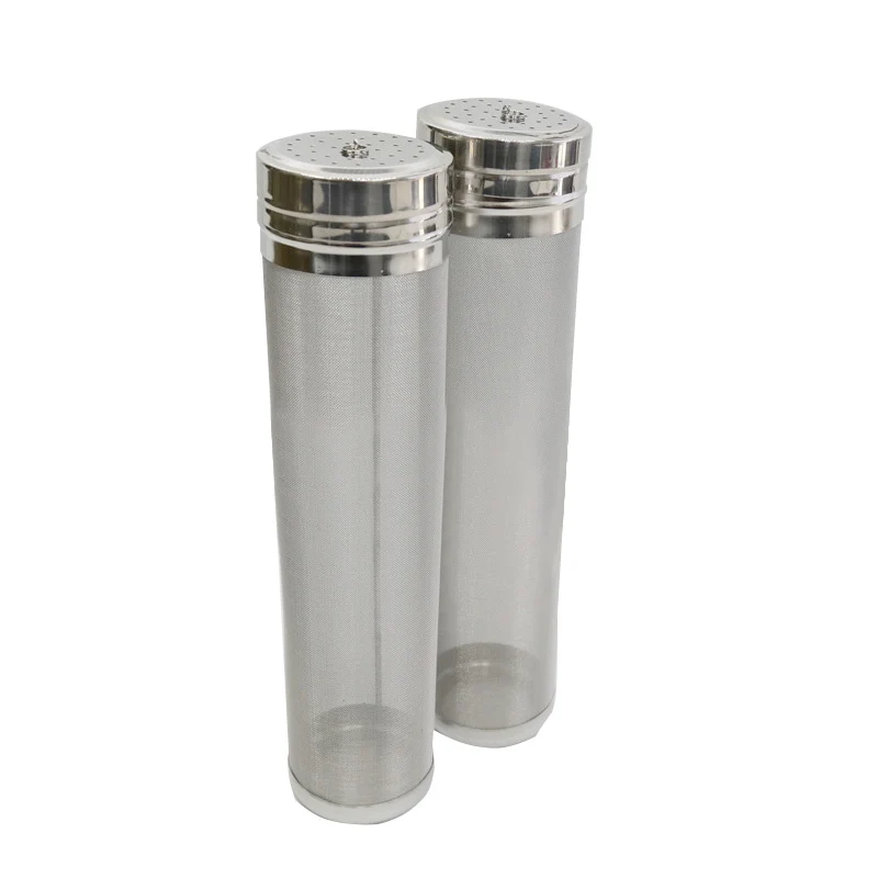 

7*18 /7*29cm Stainless Steel Homebrew Beer Dry Hopper Filter With 300 Micron Mesh Homemade Dry Hopper Beer Mesh Filter Barware