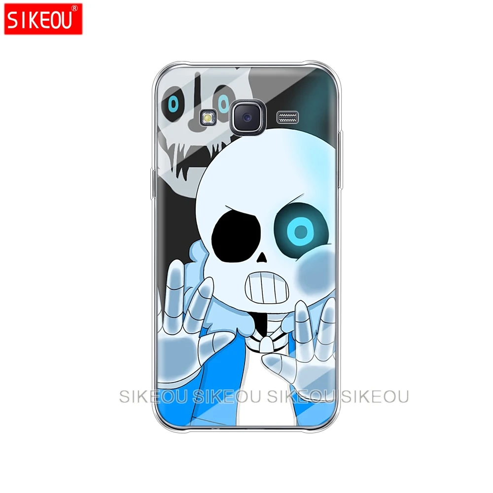 Силиконовый чехол для телефона Samsung Galaxy J1 J2 J3 J5 J7 MINI 2016 2015 prime undertale papyrus sans