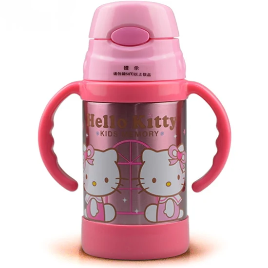 2016 Hot sale Cartoon kettle Retails Hello Kitty thermos bottle