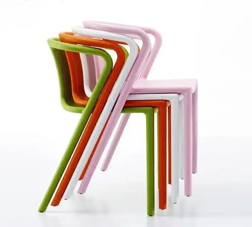 YINGYI Envío Libre Silla de Comedor Sin Brazos De Plástico PP de ... YINGYI Envío Libre Silla de Comedor Sin Brazos De Plástico PP de ...