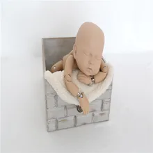 Новорожденный фотосессия фотография Опора массивная пушистая корзина Фаршированная чаша наполнитель ребенка пушистый боль бесплатно ведро заполнения опора