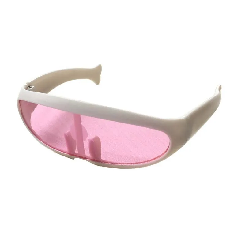 Дизайн, модные однотонные солнечные очки для собак, высокое качество, прочные пластиковые очки для маленьких собак, аксессуары для домашних животных 10E - Цвет: Розовый