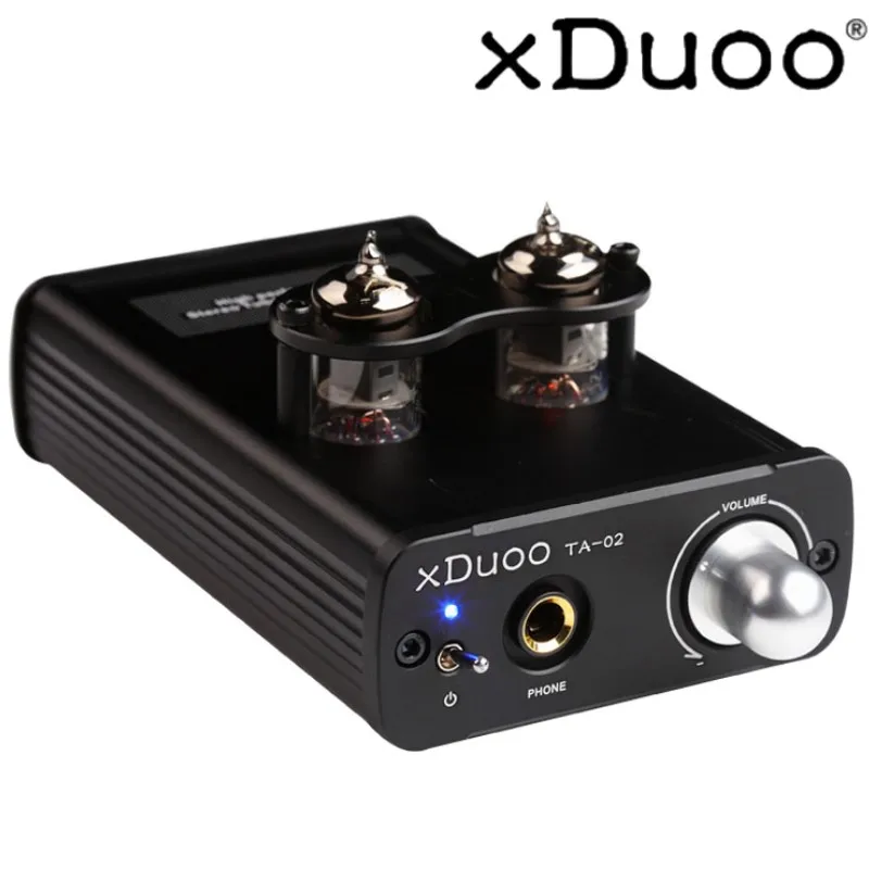 XDuoo TA 02 6J1 класс A трубка HiFi усилитель для наушников высокая производительность