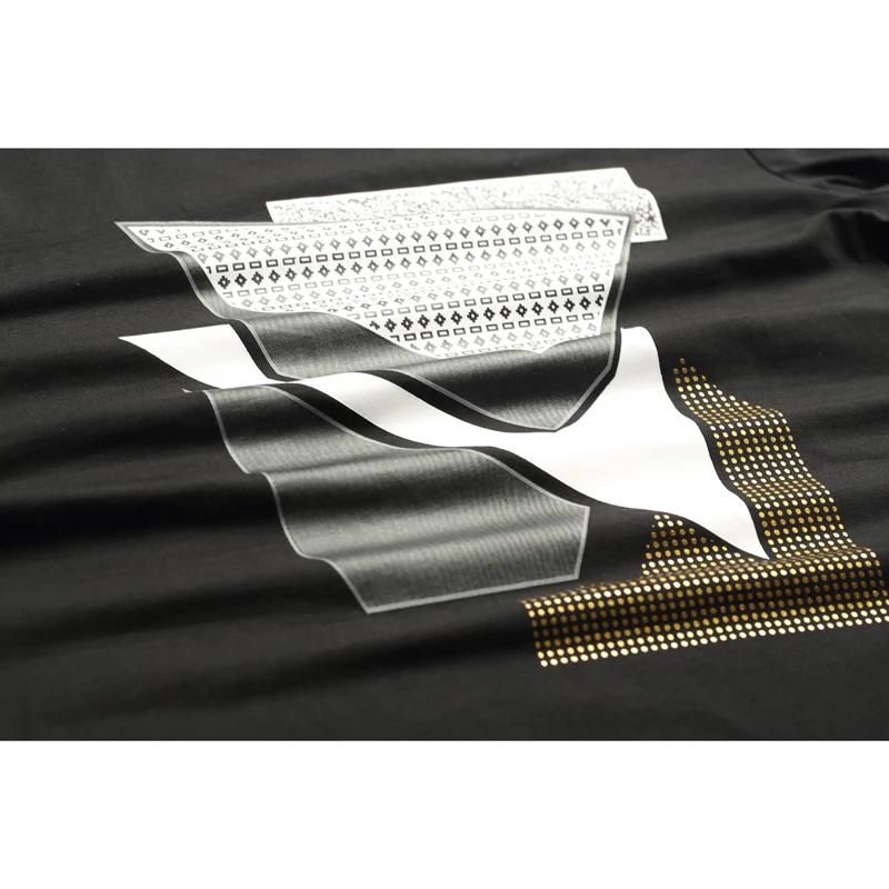 Enjeolon/брендовая мужская футболка из хлопка, 3 цвета, одежда с принтом, одежда с круглым вырезом и коротким рукавом, 4XL, повседневная одежда, T7144