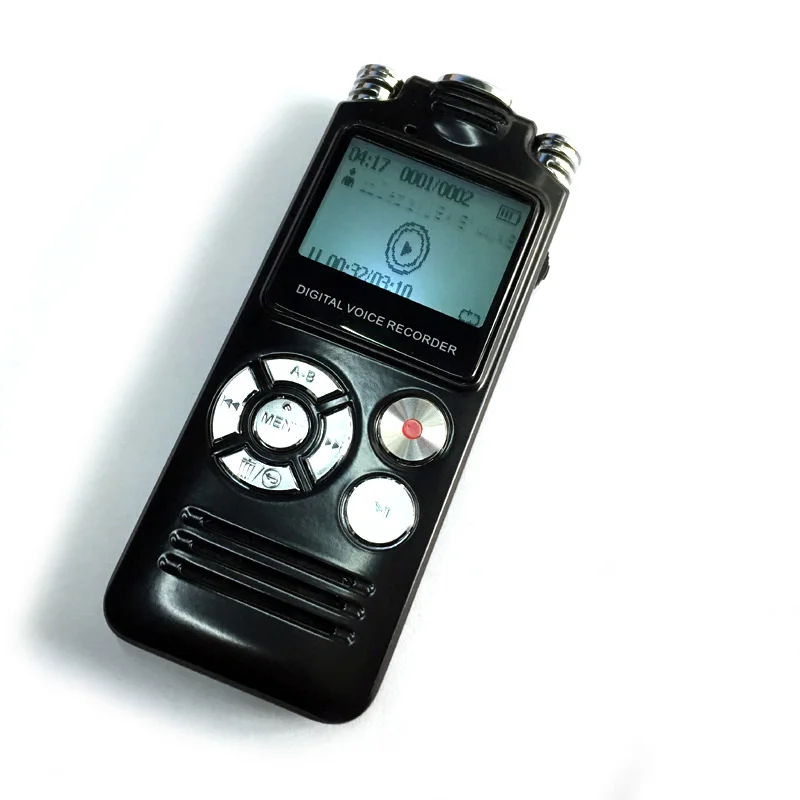 Профессиональный диктофон с 8 Гб Цифровой диктофон с 1,4 дюймовым экраном Поддержка динамиков наушники MP3 SK333