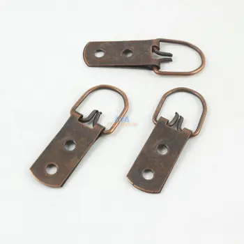 

50 Pieces Antique Copper Photo Frame Hook Hanging Photo Frame Hanger 52x13mm