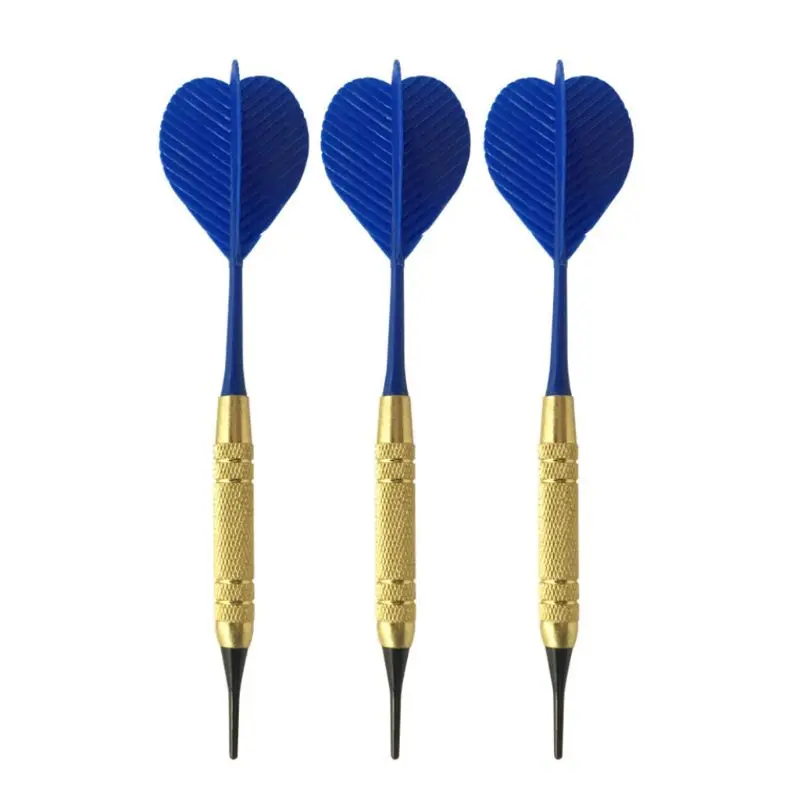 

12pcs/set Soft Tip Darts PC Shaft with 80 Extra Tips for Electronic Plastic Dartboard Home Bar Random Color