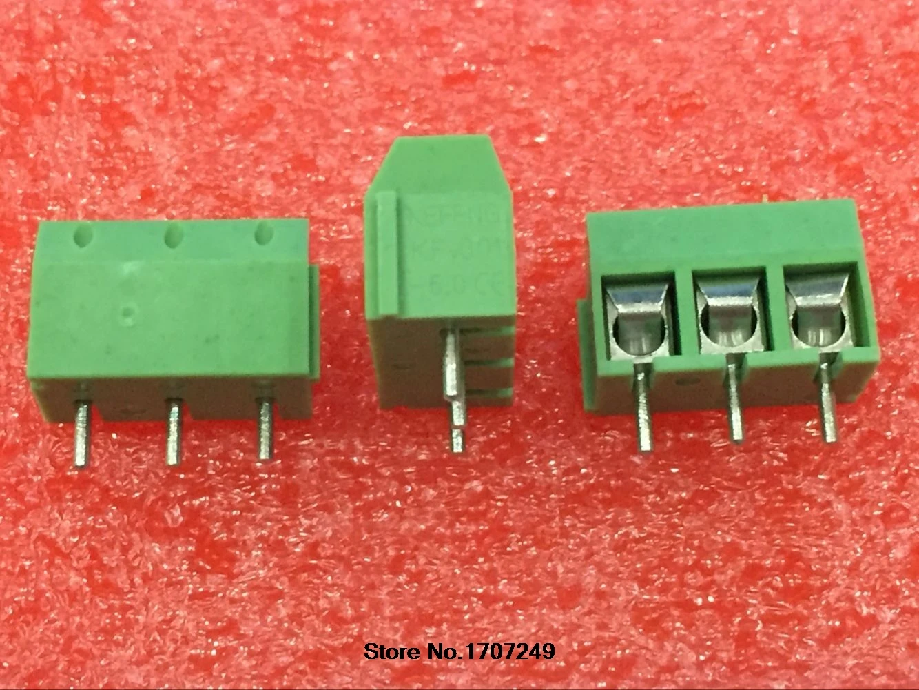 100 шт. KF301-5.0-3P KF301-3P KF30"-" с шаровой головкой 5,0 мм прямой вывод pcb bloco terminais блок разъемов по ограничению на использование опасных материалов в производстве