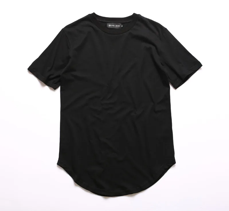 black apple cut t shirt