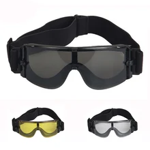 Армейские военные очки страйкбол стрельба Пейнтбол глаз Защитные солнцезащитные очки для мужчин защитные тактические очки для охоты на открытом воздухе