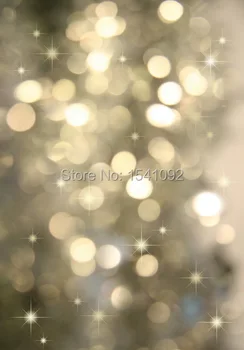 

150x220cm free shipping Thin vinyl cloth photography backdrop bokeh sparkle computer Printing background for photo studio f554