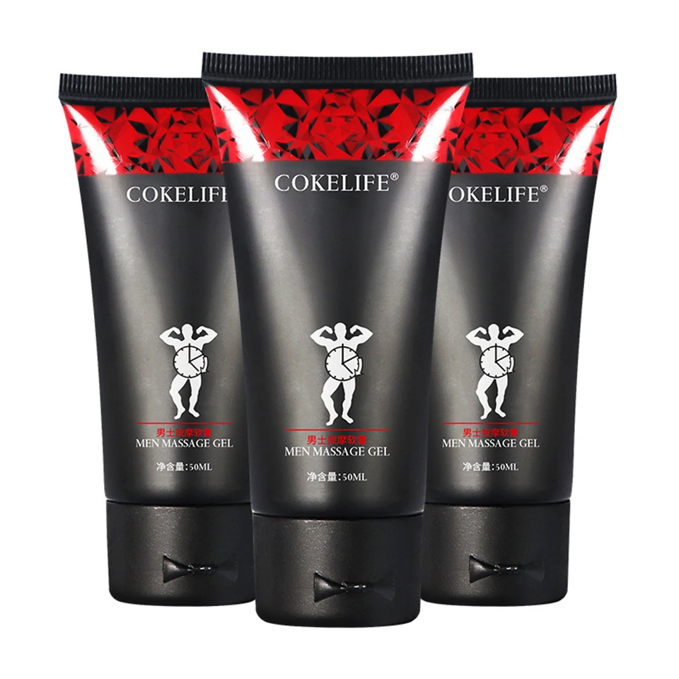 3 pcs COKELIFE Herbal XXL Penis Enlargement Cream 50 ML Intimate Goods