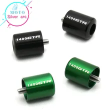 Для KAWASAKI 1400GTR 1400 GTR Мотоцикл с ЧПУ рукоятки «Грипсы» бар концы вилки анти вибрации