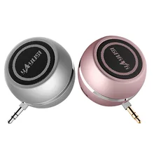 Мини-динамик Портативный HIFI 3D объемный 3,5 мм Aux аудио разъем Беспроводной Мощный кристалл динамик для смартфона планшета