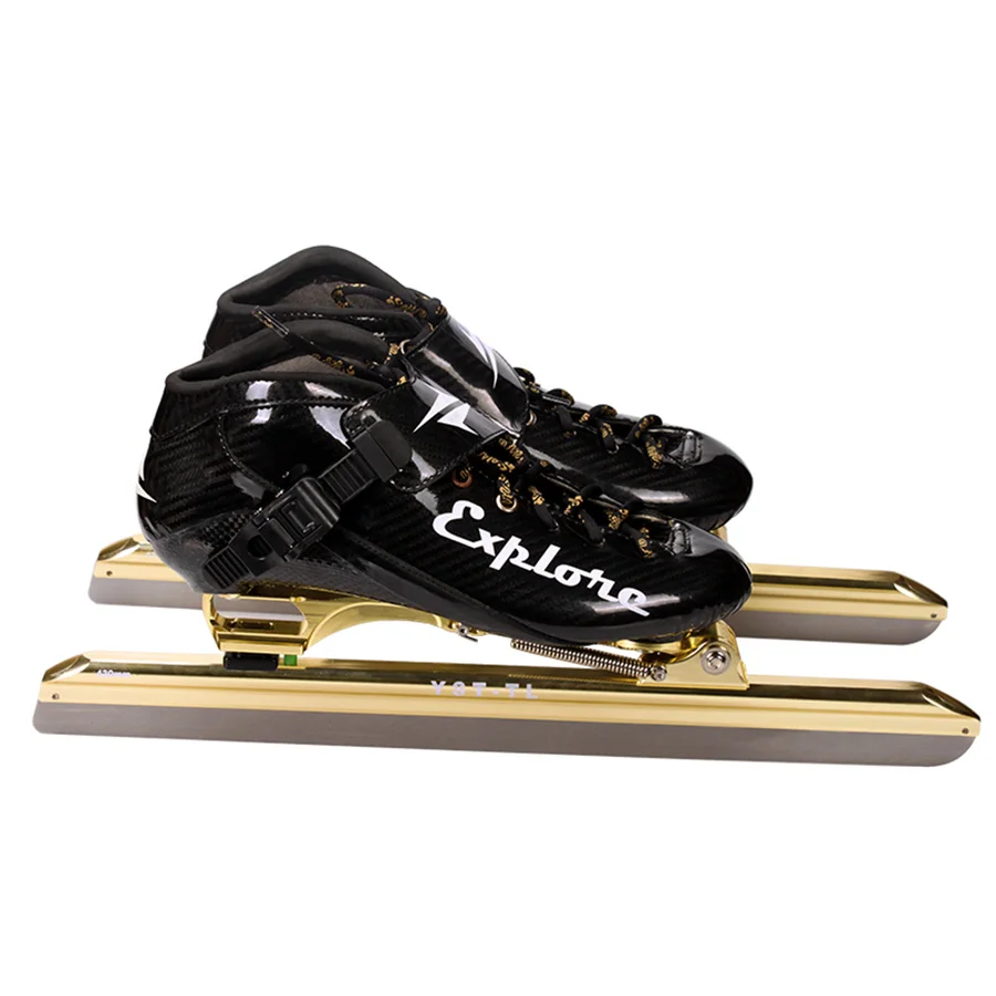 سرعة حذاء تزلج بعجلات ألياف الكربون المهنية خلع شفرة زلاجات ثلجية 4 عجلات سباق التزلج Powerslide Patines مماثلة سرعة حذاء تزلج بعجلات ألياف الكربون المهنية خلع شفرة زلاجات ثلجية 4 عجلات سباق التزلج Powerslide Patines مماثلة