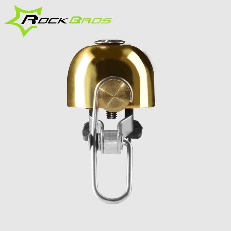 RockBros безопасность Горная дорога велосипед колокол четко звук велосипедный Звонок велосипедный гудок Велоспорт рога на велосипедный руль аксессуары для велосипеда - Цвет: 15 1BG  Gold