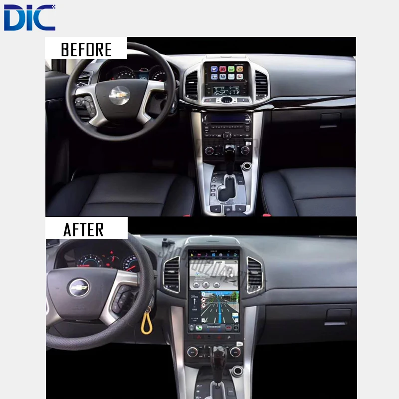 DLC Android gps навигационный плеер Автомобильный стиль rom 32G 13 ''вертикальный wifi Зеркало Ссылка радио аудио для Chevrolet Captiva 2013
