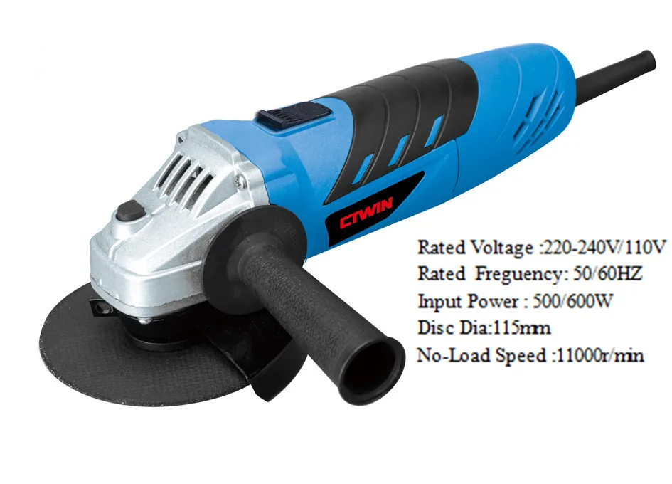 High Quality 600W Angle Grinder Polishing Burnish Of Mini Machinist Angle to the grinding wheel cutter Hand Electric Tools angle-grinder-discs