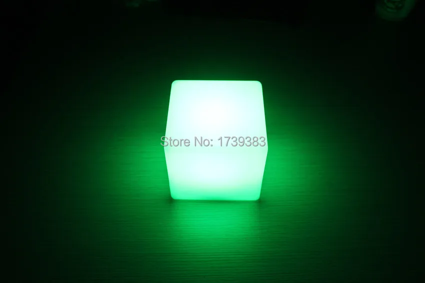 

6pcs/lot 10CM Magic Dice LED luminous square night light glowing decorative led cube table light for table lamp/room mood light
