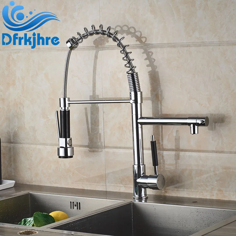

Kitchen Faucet Rubber Single Handle Faucets Pull Down Faucet 360 Degree Rotation Faucet Kitchen Taps Crane for Sinks