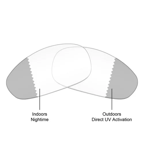 Mryok поляризованные Сменные линзы для солнцезащитных очков(только объектив - Цвет линз: Eclipse Photochromic