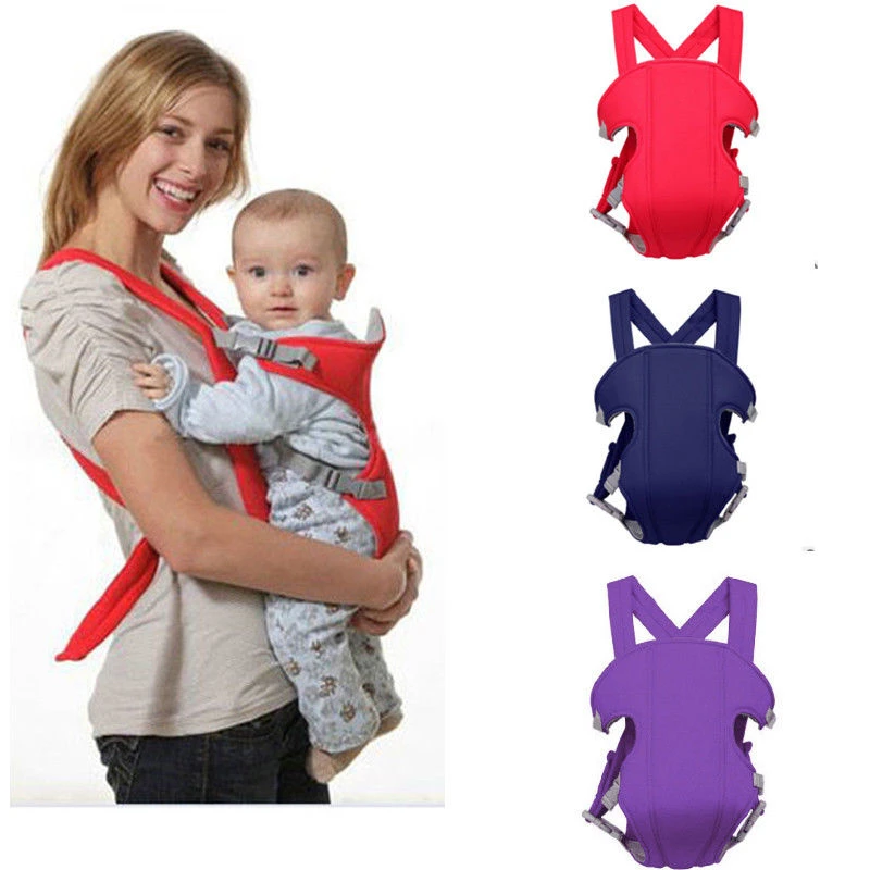 Регулируемый Младенческая Baby Carrier Новорожденный Колыбели малыш Слинг Обёрточная бумага фронт назад рюкзак Новое поступление 2017 года