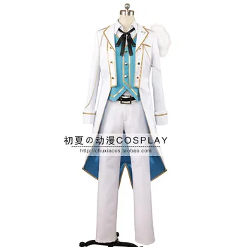 

New Game idolish7 Halloween cosplay YOTSUBA TAMAKI cos costume suit (coat+vest+shirt+tie+pants+belt)