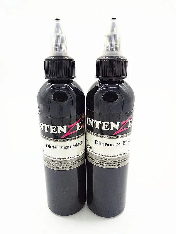 

2 Bottle Tattoo Ink for Lining and Shading Newest Tribal Liner Shader Pigment Black 120ML Newest High quality permanent makeup