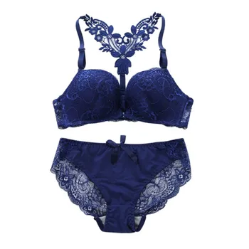 

Lady Push Up Bra Lingeries Bra Sets Sexy Elegant Bra and Panty Set Women Bras Underwear